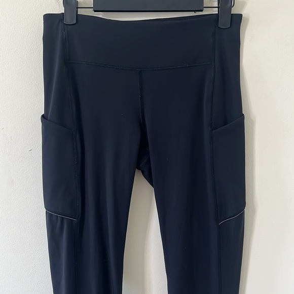 Lululemon Speed Up Tight Full On Luxtreme 28” Black Size 6 - Picture 3 of 11